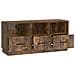 Mobile TV Rovere Fumo 102 x 34,5 x 47 cm Legno ingegnerizzato - Foto miniatura 3