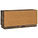 Mobile TV Rovere Fumo 102 x 34,5 x 47 cm Legno ingegnerizzato - Foto miniatura 6
