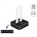 Docking Station M. 2 per 2 x M. 2 NVMe PCIe SSD con funzione di clonazione - Foto miniatura 7