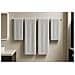 Set di asciugamani DIANA 2+2 - 50x90 cm + 70x140 cm - Grigio chiaro - 100% cotone - Design elegante - Foto miniatura 1
