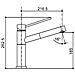 Miscelatore Monocomando Reno in Tortora Diametro 35mm - Foto miniatura 1
