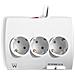 Mutlipresa Da Scrivania 5 Prese Schuko - 2 Porte Usb 2,1a - Foto miniatura 6