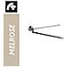 Fir Melrose Abme07b Porta Salviette Snodabile, Ottone Anticato - Foto miniatura 2
