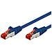 ICOC LS6-300BL - Cavo di rete Patch in rame Cat. 6 Blu SFTP LSZH 30m - Foto miniatura 1