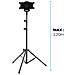 Treppiede Tablet 7'' A 10'' Altezza Max 1.2 M Rotazione A 360° Gambe Regolabili - Foto miniatura 1