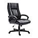 Sedia Ufficio Sparta XL in Similpelle I Poltrona Direttore Ergonomica Oscillante I Sedia Girevole con Braccioli I Carico Max 140KG Nero - Foto miniatura 1