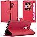 Custodia Compatibile Con Huawei Mate 10 Pro In Rosso Carminio - Coperchio Protettiva Con Chiusura Magnetica, Funzione Stand E Tasca Per Le Carte - Foto miniatura 1