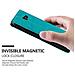 Custodia Compatibile Con Samsung Galaxy A5 2017 In Turchese Petrolio - Coperchio Protettiva Con Chiusura Magnetica, Funzione Stand E Tasca Per Le Carte - Foto miniatura 3