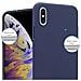Custodia Compatibile Con Apple Iphone Xs Max In Frosty Azzurro - Hard Case Coperchio Protettivo In Frosted Look Contro I Graffi E Gli Urti - Foto miniatura 5