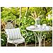 Set Di 2 Sedie Da Giardino In Metallo Grigio Cilento - Foto miniatura 3
