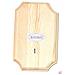 Piatto Da Parete In Legno Da Decorare 16 X 10 Cm - Foto miniatura 1