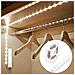 Striscia Led 1m A Pile Con Rilevatore Di Movimento Silk Kit - Foto miniatura 3