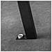 Panca Da Giardino Pino Da 3 Posti 126 X 62 X 81,5 Cm - Nero - Foto miniatura 5