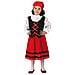 -32145 Costume Da Pastora Per Bambina - T, Colore Rosso 7-9 Anni (32145)  - Foto miniatura 1