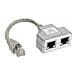 69932A RJ45 2xRJ45 Argento cavo di interfaccia e adattatore - Foto miniatura 1