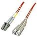 ILWL D5-SCLC-010, SC, LC, Maschio / maschio, OM2, Nero, Arancione, Rosso, Multi-mode - Foto miniatura 1