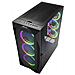 Case REV300 Tower ATX / EATX / micro ATX / Mini-ITX 2 Porte USB 3.0 1 Porta 3.1 Colore Nero (Finestrato)  - Foto miniatura 6