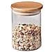 Contenitore In Vetro Con Coperchio In Bambù, 750ml, - Foto miniatura 3