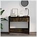 Tavolo Consolle Rovere Fumo 89x41x76,5 cm in Acciaio - Foto miniatura 3