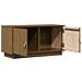 Mobile Porta Tv Miele 80x34x40 Cm In Legno Massello Di Pino - Foto miniatura 10