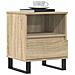 Comodino Rovere Sonoma 40x35x50 Cm In Legno Multistrato - Foto miniatura 4
