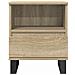 Comodino Rovere Sonoma 40x35x50 Cm In Legno Multistrato - Foto miniatura 5