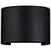 Lampada Da Parete Moderna Per Esterno Metallo Nero Luce Led 6w Ip54 - Foto miniatura 1