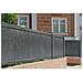 Kit Lamelle Oscuranti In Pvc 10m Cinto H. 100cm Grigio - Foto miniatura 1