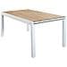Tavolo Estensibile 200/300 Cm Da Esterno Giardino Con Struttura In Alluminio E Piano In Polywood Effetto Legno In Doghe Koke - Foto miniatura 1