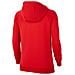 Felpa Con Cappuccio Fleece Cw6957-657 Donna Taglia S Colore Rosso - Foto miniatura 2