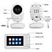 Baby Monitor 4.3" Audio Video Telecamera Sorveglianza Controllo Bambino - Foto miniatura 2