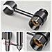 Spruzzatore Per Wc Con Aumento Della Pressione Con Supporto E Due Modalità Silver - Foto miniatura 4