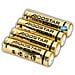 4 X Batterie Aa R6 1.5v Non Ricaricabili Stilo Carbonio Lr6 Batteria Pile - Foto miniatura 4