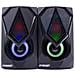 2 X Casse Rgb 6w Pc Impianto Audio Film Musica Gaming Altoparlanti Speaker - Foto miniatura 1