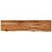 Mensola Muro 100x20x3,8cm Rettangolare Legno Acacia Bordi Vivi - Foto miniatura 2