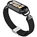 Elegante Cinturino Con Fibbia Intrecciata Per Xiaomi Mi Band 9/10 Black - Foto miniatura 1