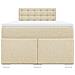 Giroletto a Molle con Materasso Crema 120x190 cm in Tessuto - Foto miniatura 6