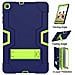 Custodia Per Samsung Galaxy Tab A8 10.5"" Armored Con Supporto Blu Navy - Foto miniatura 3