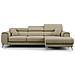 Fusion Divano Angolare In Tessuto Smacchiabile T05 Cammello - Foto miniatura 2