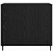 Credenza Nero 90 x 34 x 80 cm Legno multistrato - Foto miniatura 6