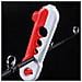 Avvolgi Filo Per Mulinello Da Spinning Portatile Con Protezione In Silicone - Porta Bobina Regolabile Black+red - Foto miniatura 4
