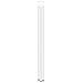 Gambe per tavolo da bar a forma di U 2 pz bianche 60x(90-91) cm in acciaio - Foto miniatura 6