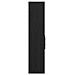 Credenza Rovere Nero 40 x 42,5 x 185 cm Legno multistrato - Foto miniatura 7