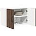 Armadi a pareti per cucina 2 pcs Rovere Marrone 60 x 31 x 40 cm - Foto miniatura 3