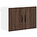 Armadi a pareti per cucina 2 pcs Rovere Marrone 60 x 31 x 40 cm - Foto miniatura 5