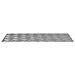 Dischi Quadrati 4 pcs Argento 80 x 40 cm Alluminio - Foto miniatura 4