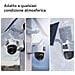 AOV Dual KIT Telecamera da esterno, motorizzata, 4G e Wi-Fi a batteria ricaricabile con doppia ottica, risoluzione 5MP + 5MP, sirena integrata e faretti, deterrenza attiva con luci rosse e blu, rilevamento movimento /umano, visione notturna a colori, comunicazione bidirezionale, Wi-Fi a 2.4GHz registrazione eventi continua su Micro SD fino a 512Gb - NVR o Cloud. Resistente alle intemperie IP66. Certificazione GDPR. Il Kit comprende il pannello solare da 8W, una SIM Dati 4G ed una SD da 128Gb - Foto miniatura 11