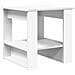 Tavolino da salotto Bianco 51 x 50 x 50 cm Legno multistrato - Foto miniatura 7