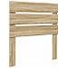 Struttura del letto Rovere Sonoma 90 x 190 cm Legno multistrato - Foto miniatura 6