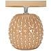 Lampada Da Tavolo Vkh98-beige-ceramica-14x14x27 Cm - Foto miniatura 2